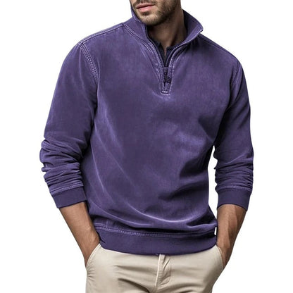 Pullover Herren mit Reißverschluss | Warm & Bequem im Winter 4