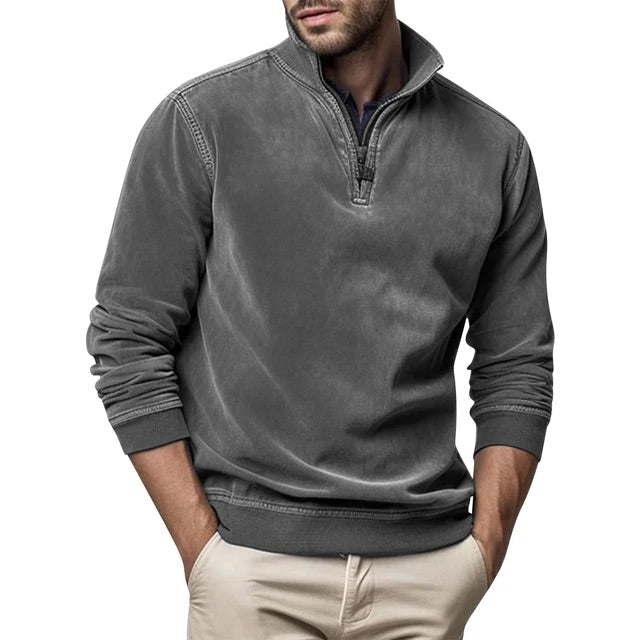 Pullover Herren mit Reißverschluss | Warm & Bequem im Winter 6