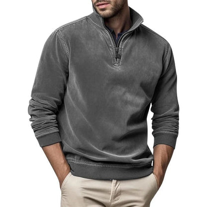 Pullover Herren mit Reißverschluss | Warm & Bequem im Winter 6