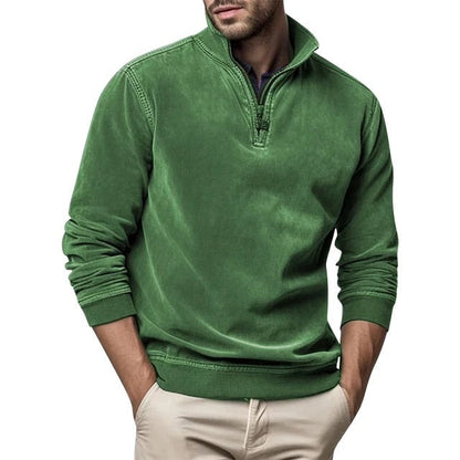 Pullover Herren mit Reißverschluss | Warm & Bequem im Winter 8