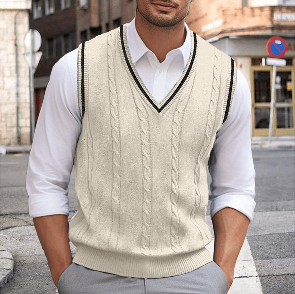 Pullover Weste Herren | Elegant & Bequem