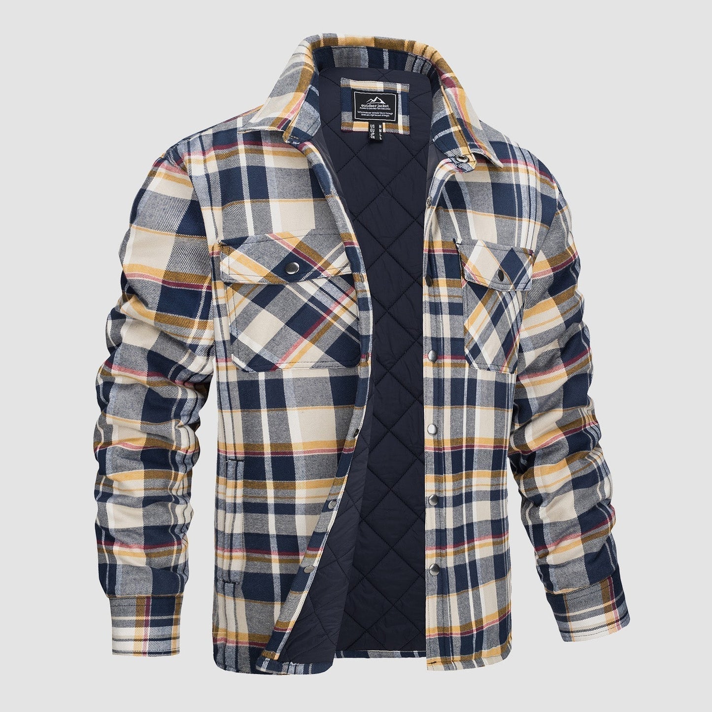 René Karierte Jacke 10