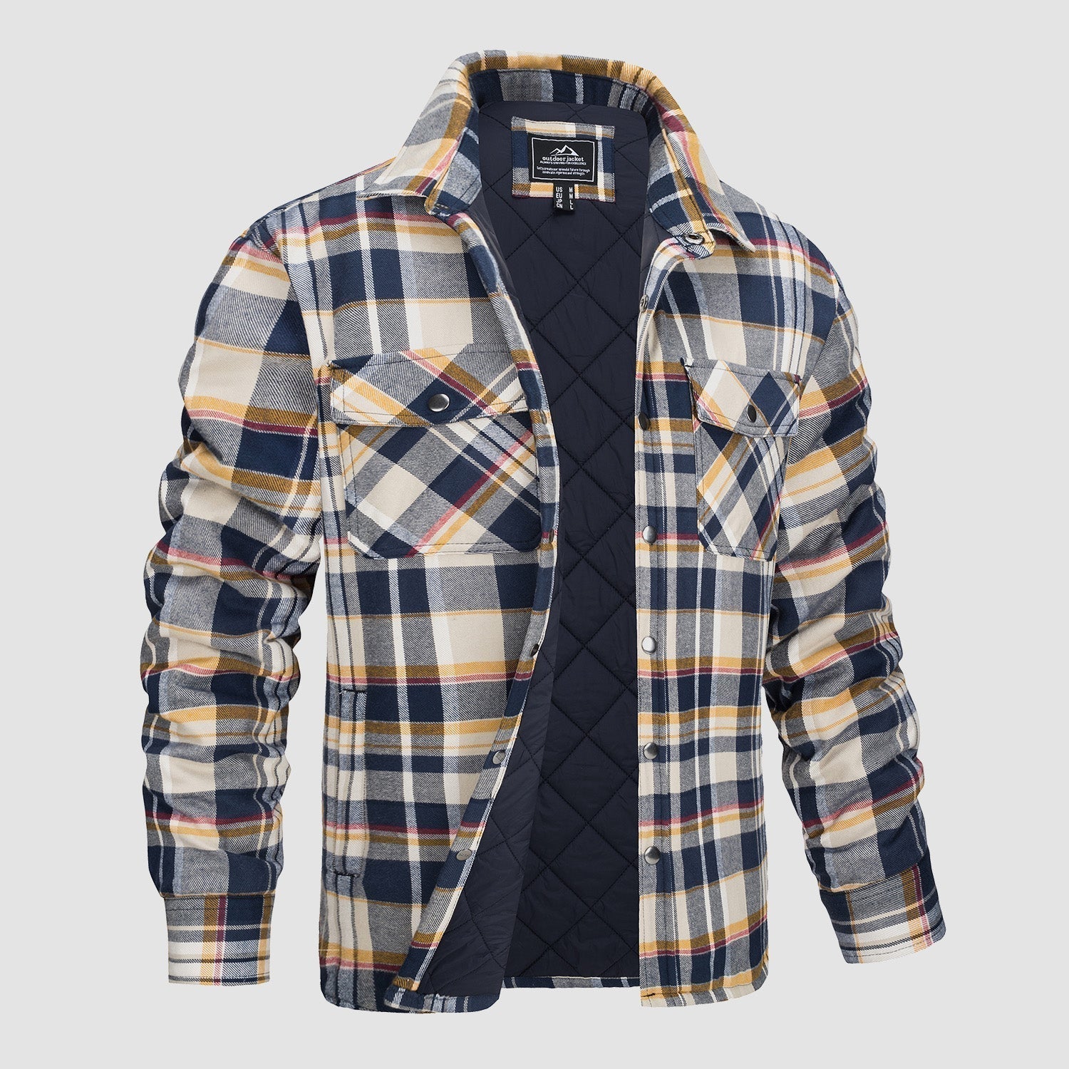 René Karierte Jacke 10