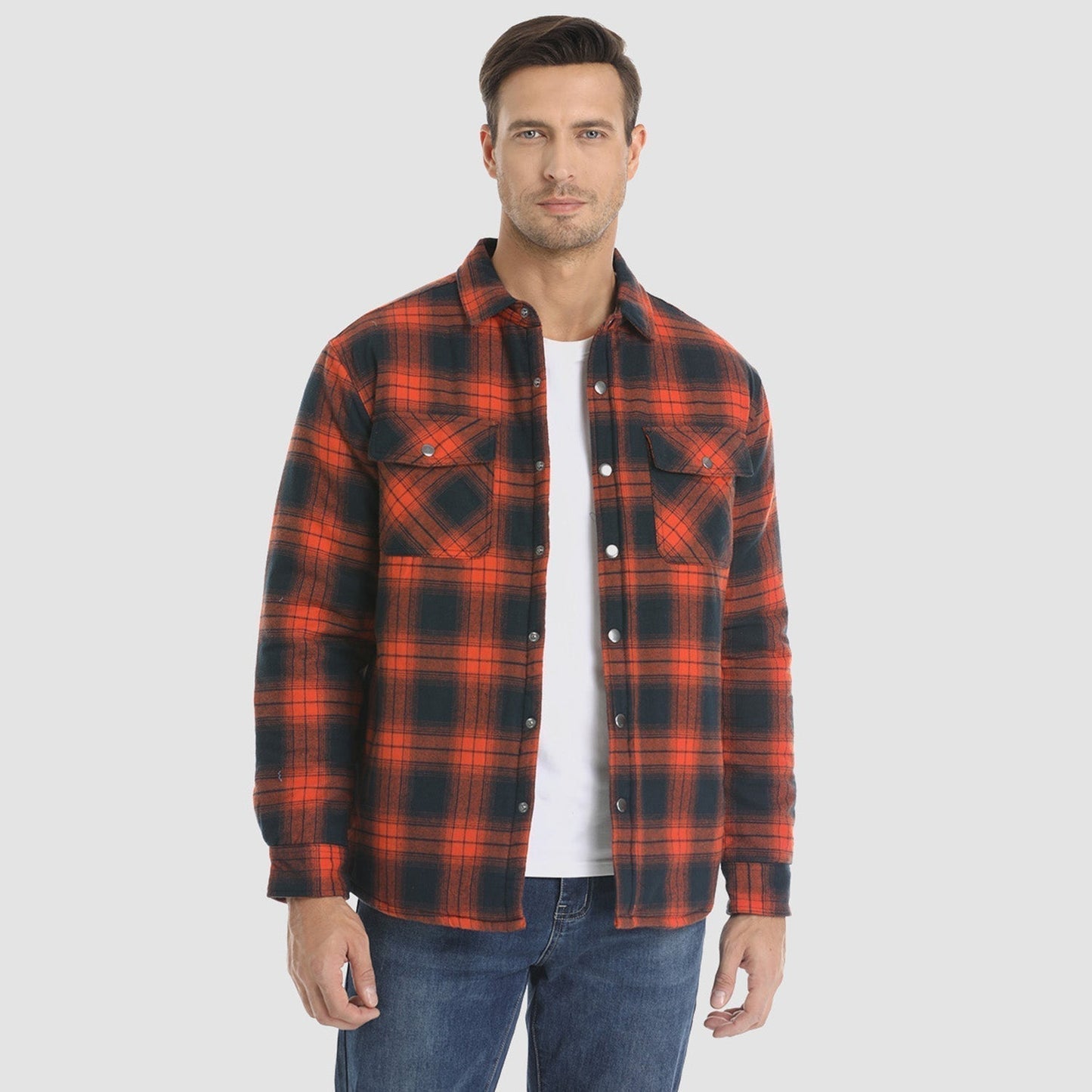 René Karierte Jacke 4
