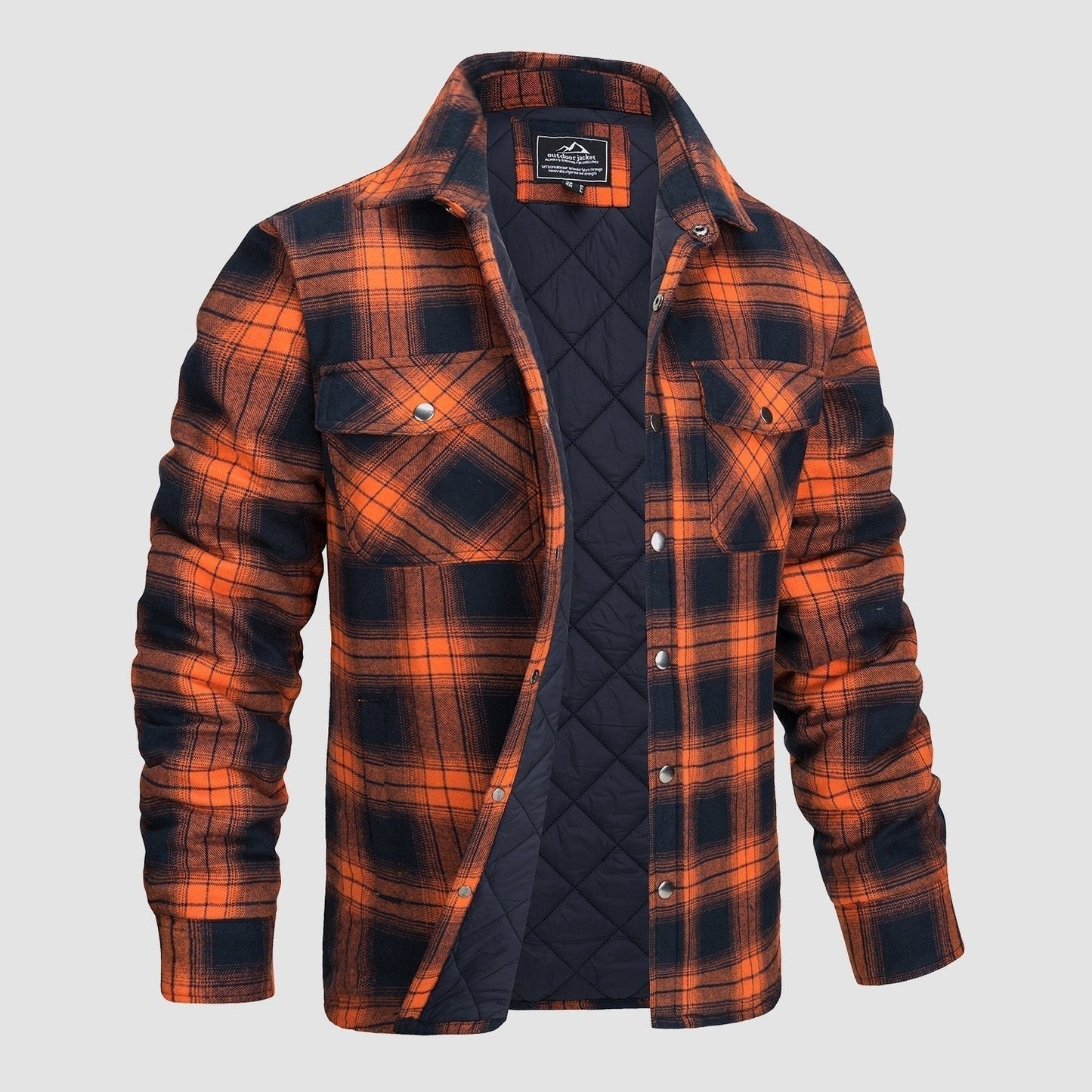 René Karierte Jacke 6