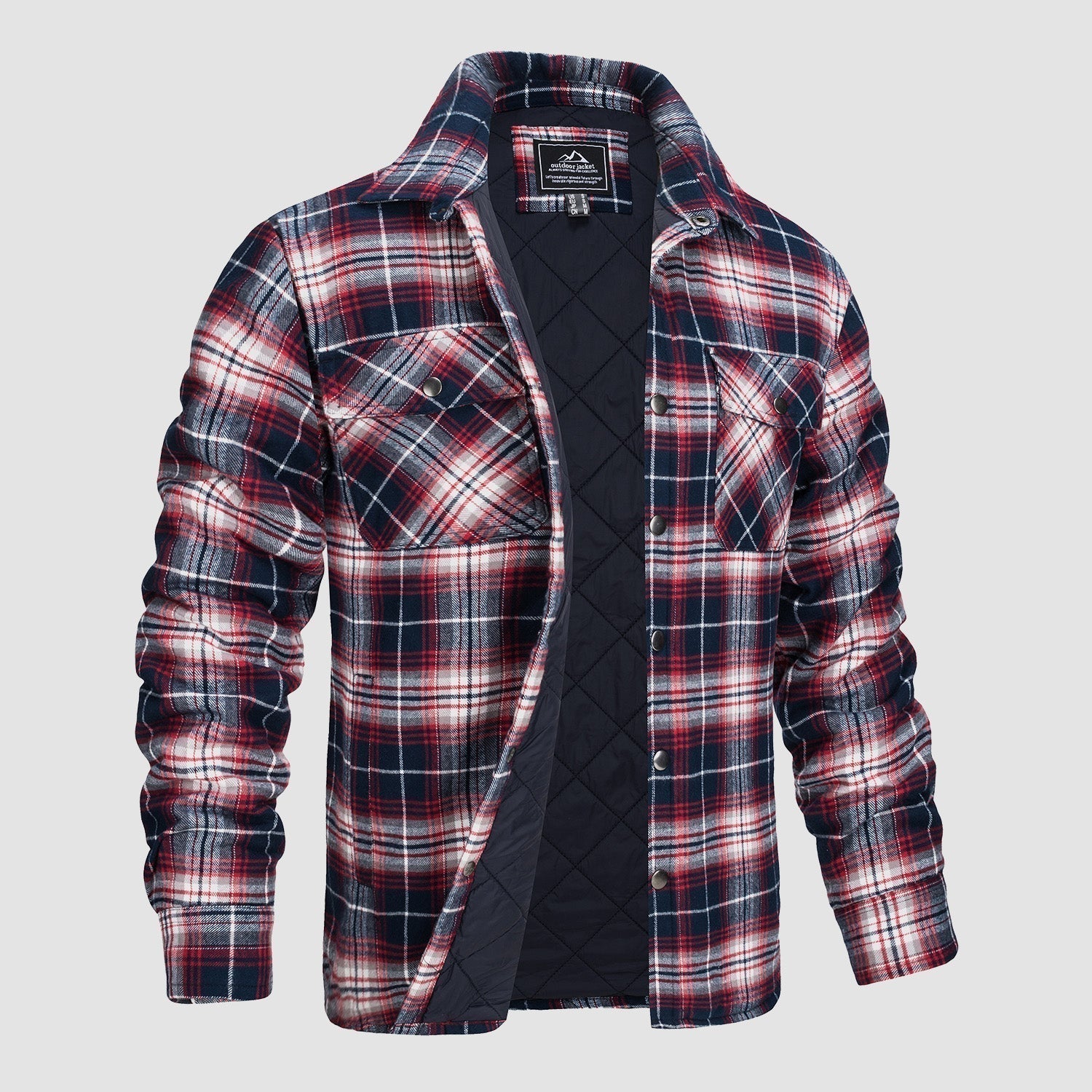 René Karierte Jacke 9