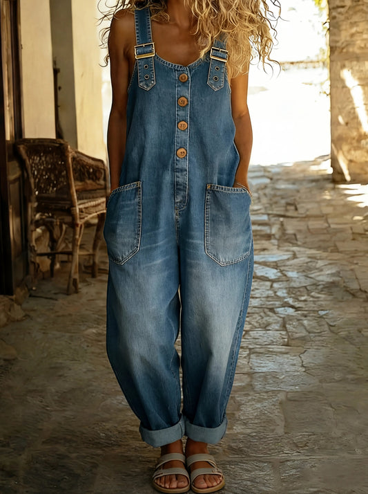 Sommer Jumpsuit Damen | Lässig & Verstellbar