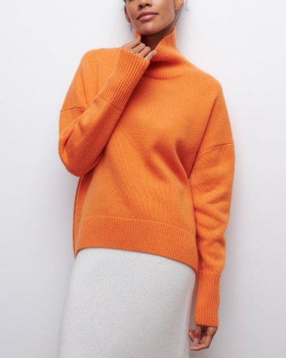 Rollkragenpullover Damen | Oversize & Kuschelig Warm