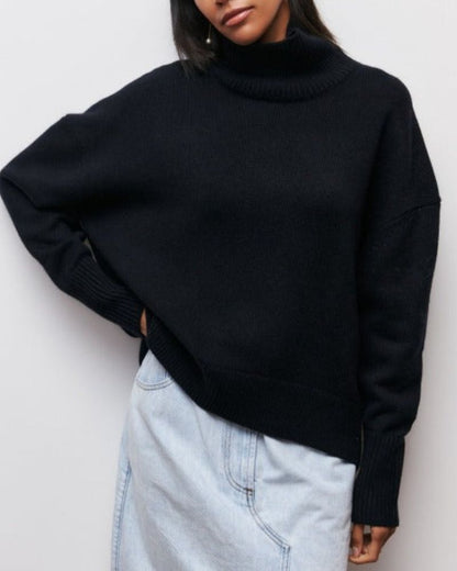 Rollkragenpullover Damen | Oversize & Kuschelig Warm