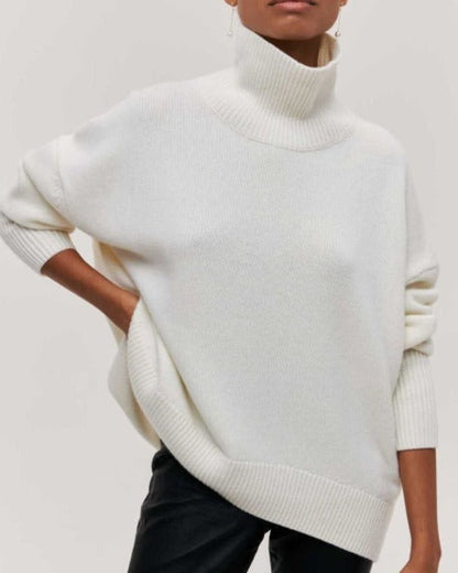 Rollkragenpullover Damen | Oversize & Kuschelig Warm