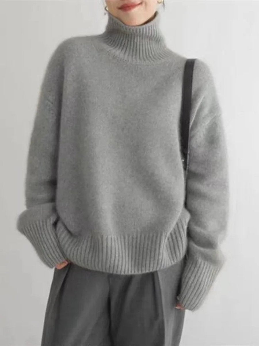 Rollkragenpullover Damen | Oversized & Kuschelweich