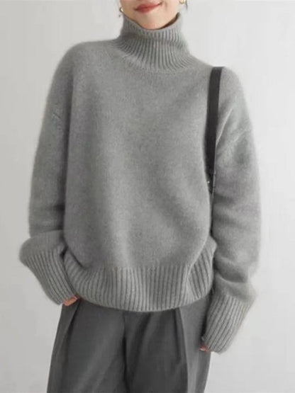 Rollkragenpullover Damen | Oversized & Kuschelweich