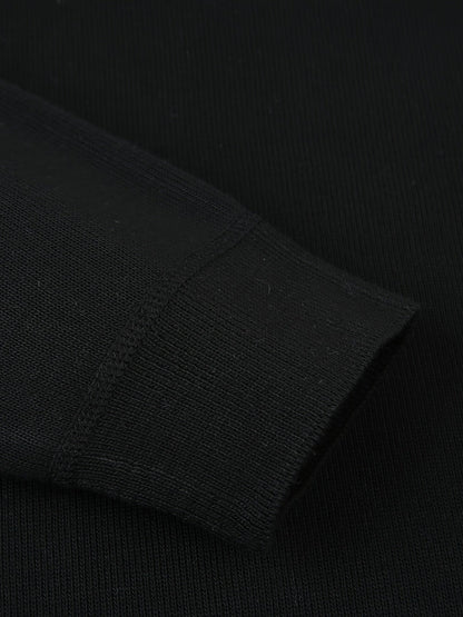Bertwin | Herren Rollkragenpullover Warm Gefüttert - Black - Image 5
