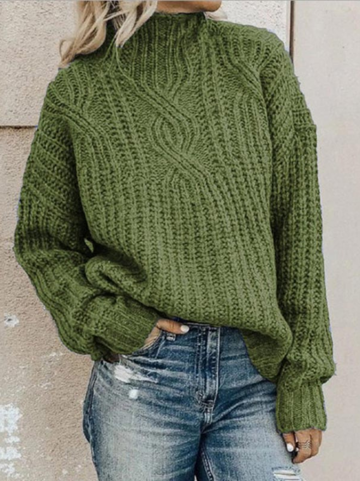 Rollkragenpullover Damen | Bequeme Passform