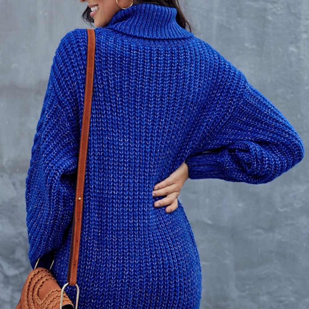 Rollkragenpullover Damen | Grobstrick