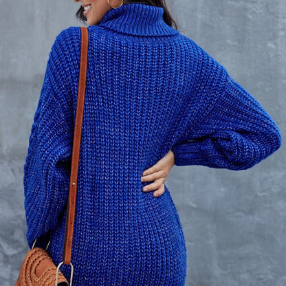 Rollkragenpullover Damen | Grobstrick