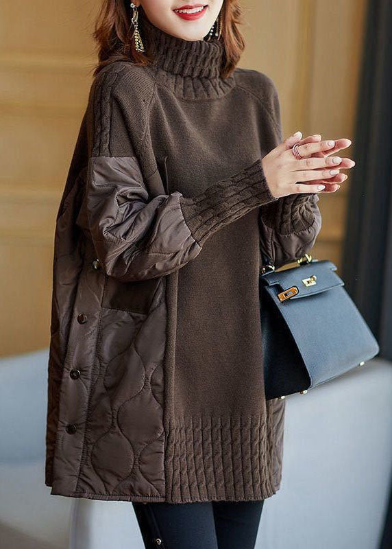 Rollkragenpullover Damen | Herbst-Layering