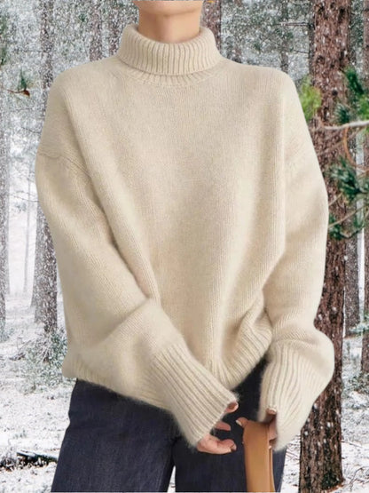 Rollkragenpullover Damen | Hochwertiger Kaschmir