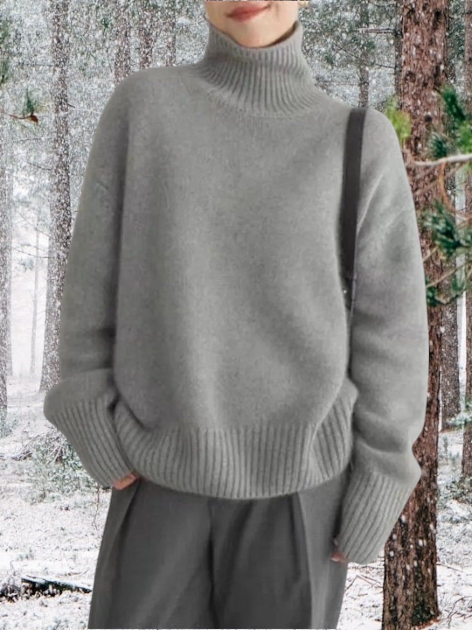 Rollkragenpullover Damen | Hochwertiger Kaschmir