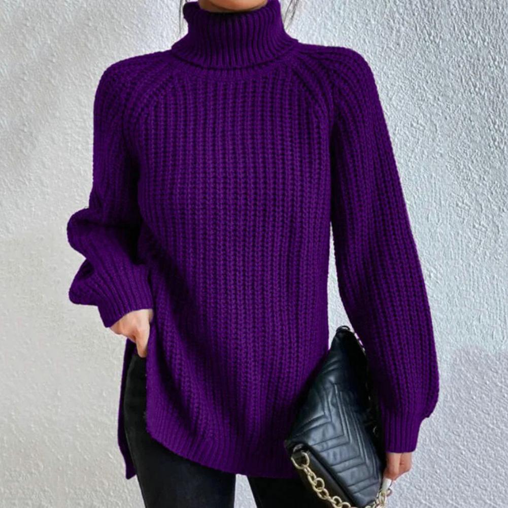Rollkragenpullover Damen | Lockere Passform Zeitloses Design