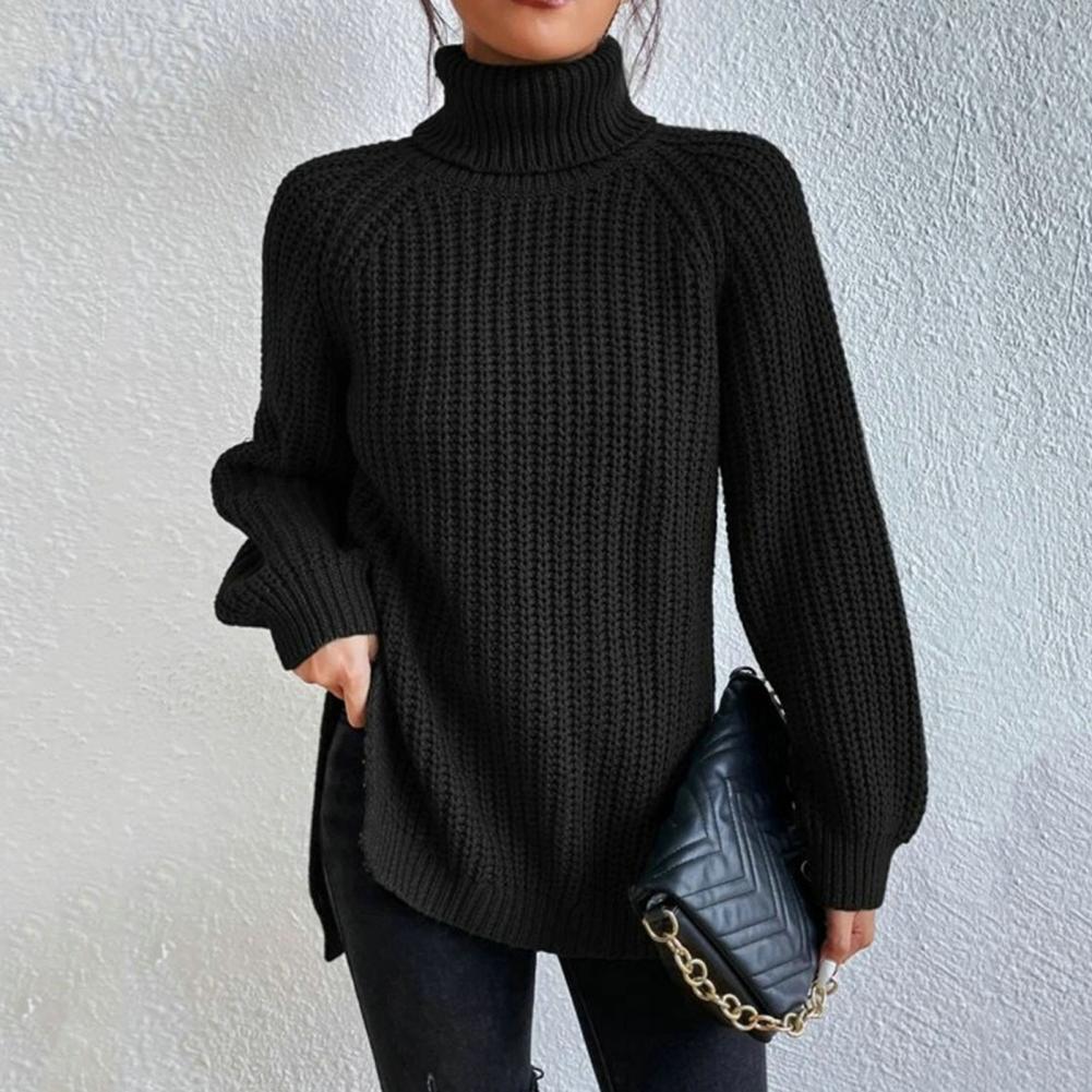 Rollkragenpullover Damen | Lockere Passform Zeitloses Design