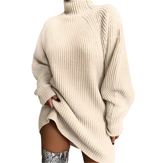 Rollkragenpullover Damen | Oversized Passform