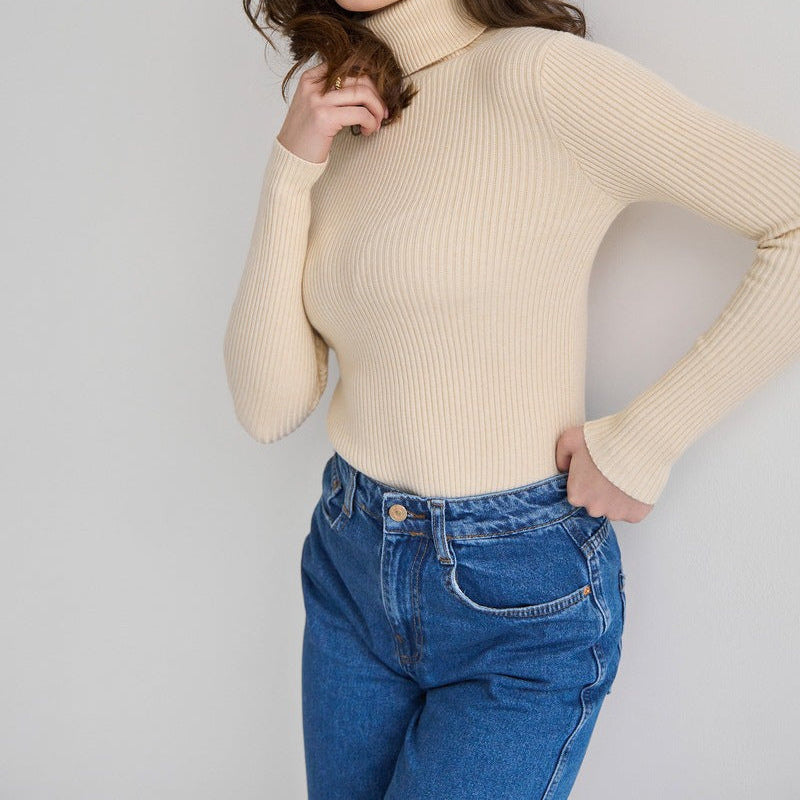 Rollkragenpullover Damen | Warmer Casual Style
