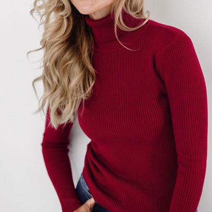 Rollkragenpullover Damen | Warmer Casual Style