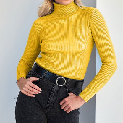 Rollkragenpullover Damen | Warmer Casual Style