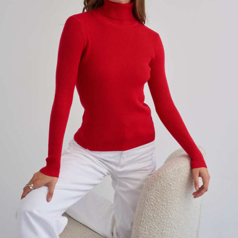 Rollkragenpullover Damen | Warmer Casual Style