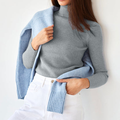 Rollkragenpullover Damen | Warmer Casual Style