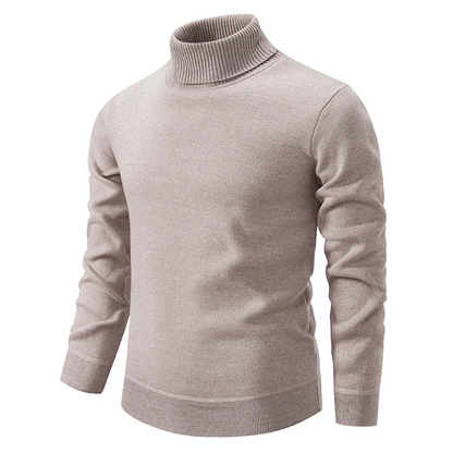 Rollkragenpullover Herren | Baumwollmischung, klassisches Design