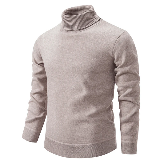 Rollkragenpullover Herren | Baumwollmischung, klassisches Design