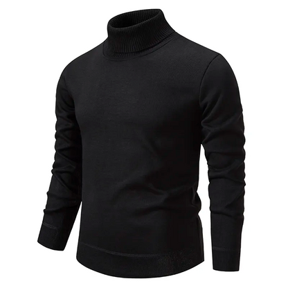 Rollkragenpullover Herren | Baumwollmischung, klassisches Design