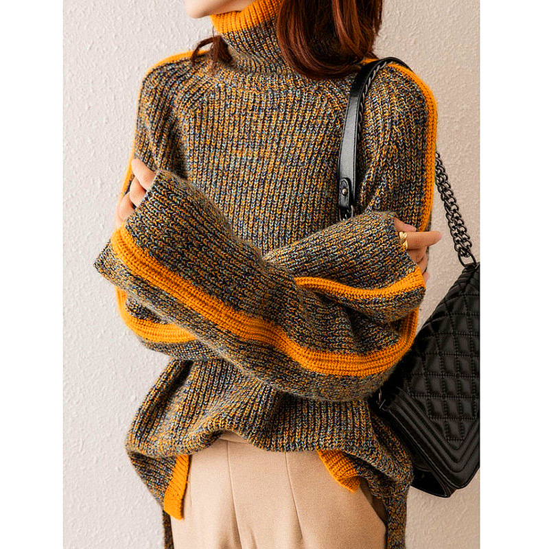 Klassischer Rollkragenpullover | Hochwertiger Acrylmix