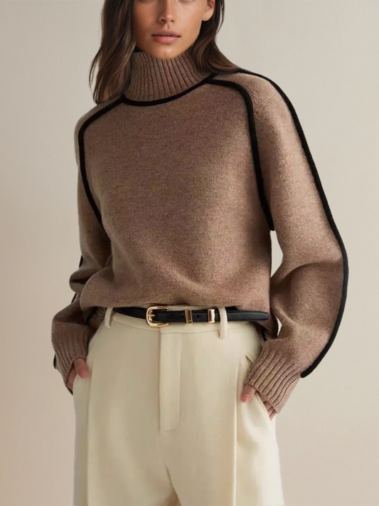 Rollkragenpullover für Damen | Relaxed Fit