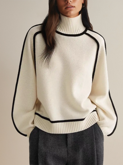 Rollkragenpullover für Damen | Relaxed Fit