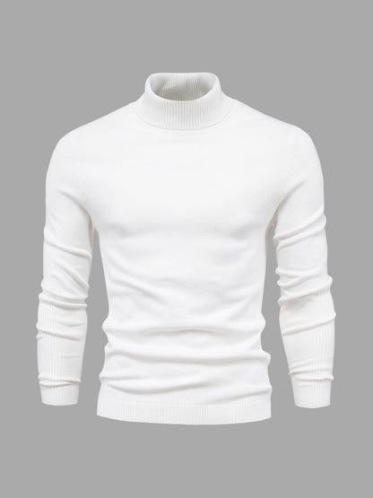 Rollkragenpullover für Herren | Normale Passform
