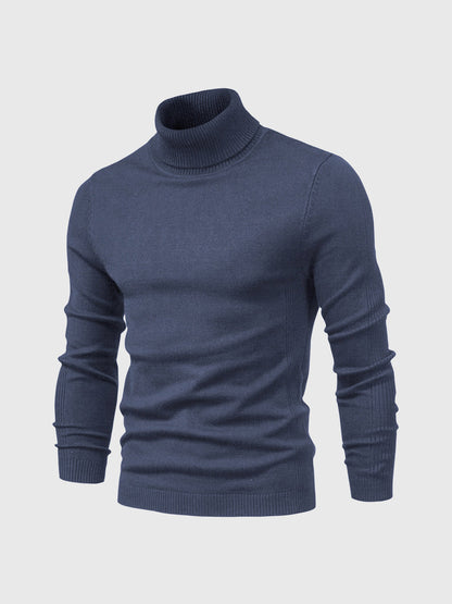 Rollkragenpullover für Herren | Normale Passform