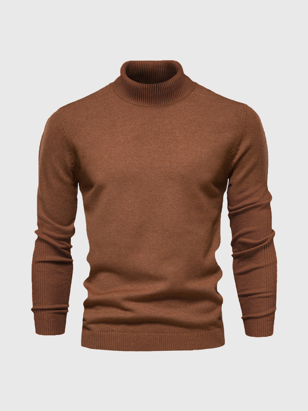 Rollkragenpullover für Herren | Normale Passform