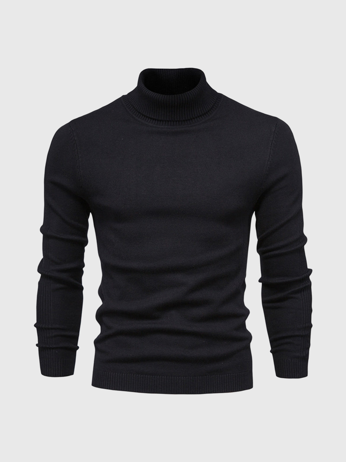 Rollkragenpullover für Herren | Normale Passform