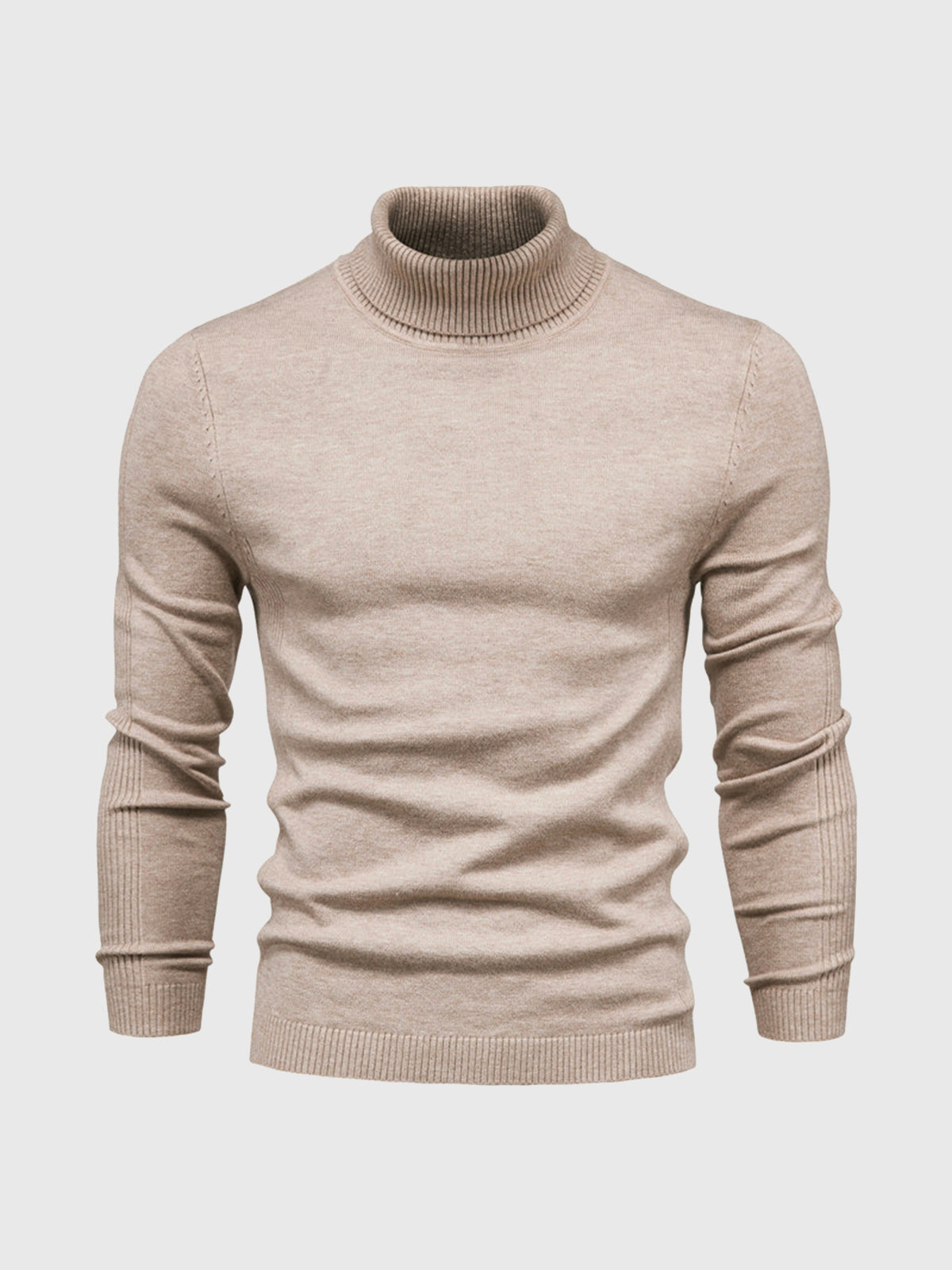 Rollkragenpullover für Herren | Normale Passform