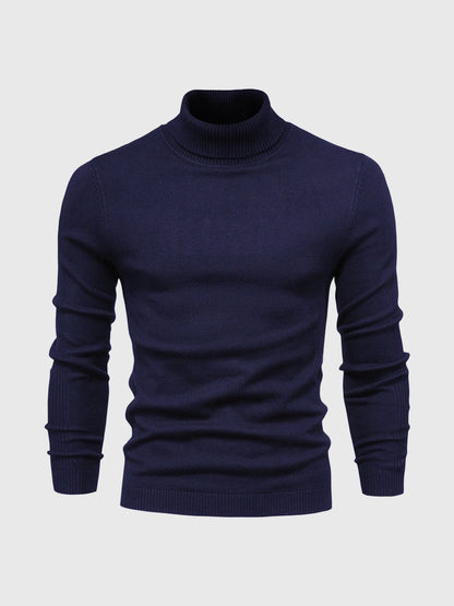 Rollkragenpullover für Herren | Normale Passform
