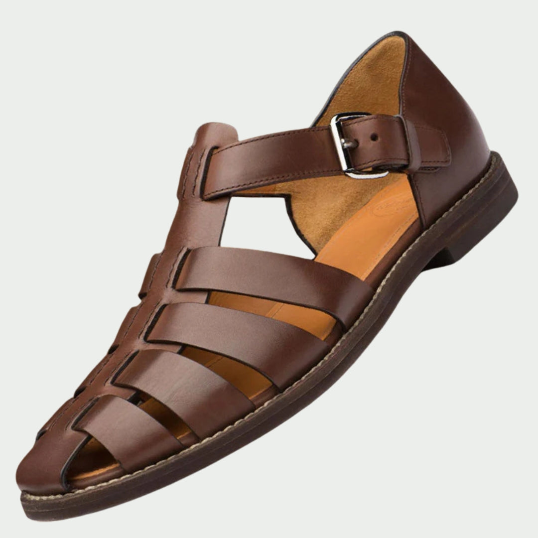 Romano – Stilvolle Leder Sandale 4