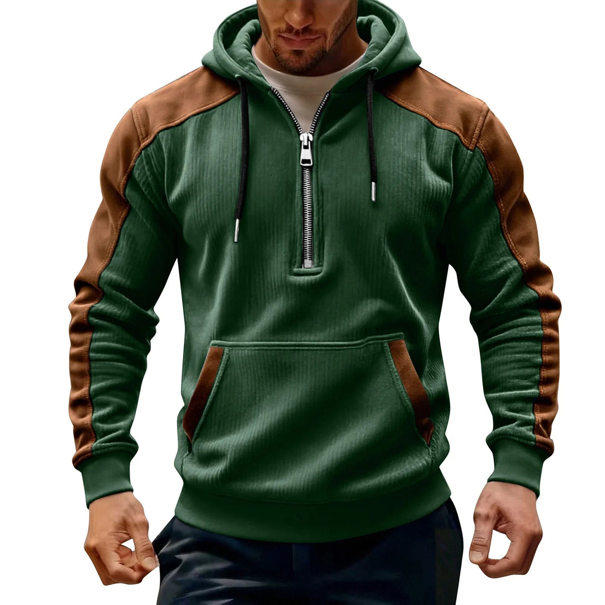 Pullover Herren | Mit Reißverschluss & Langarm 2