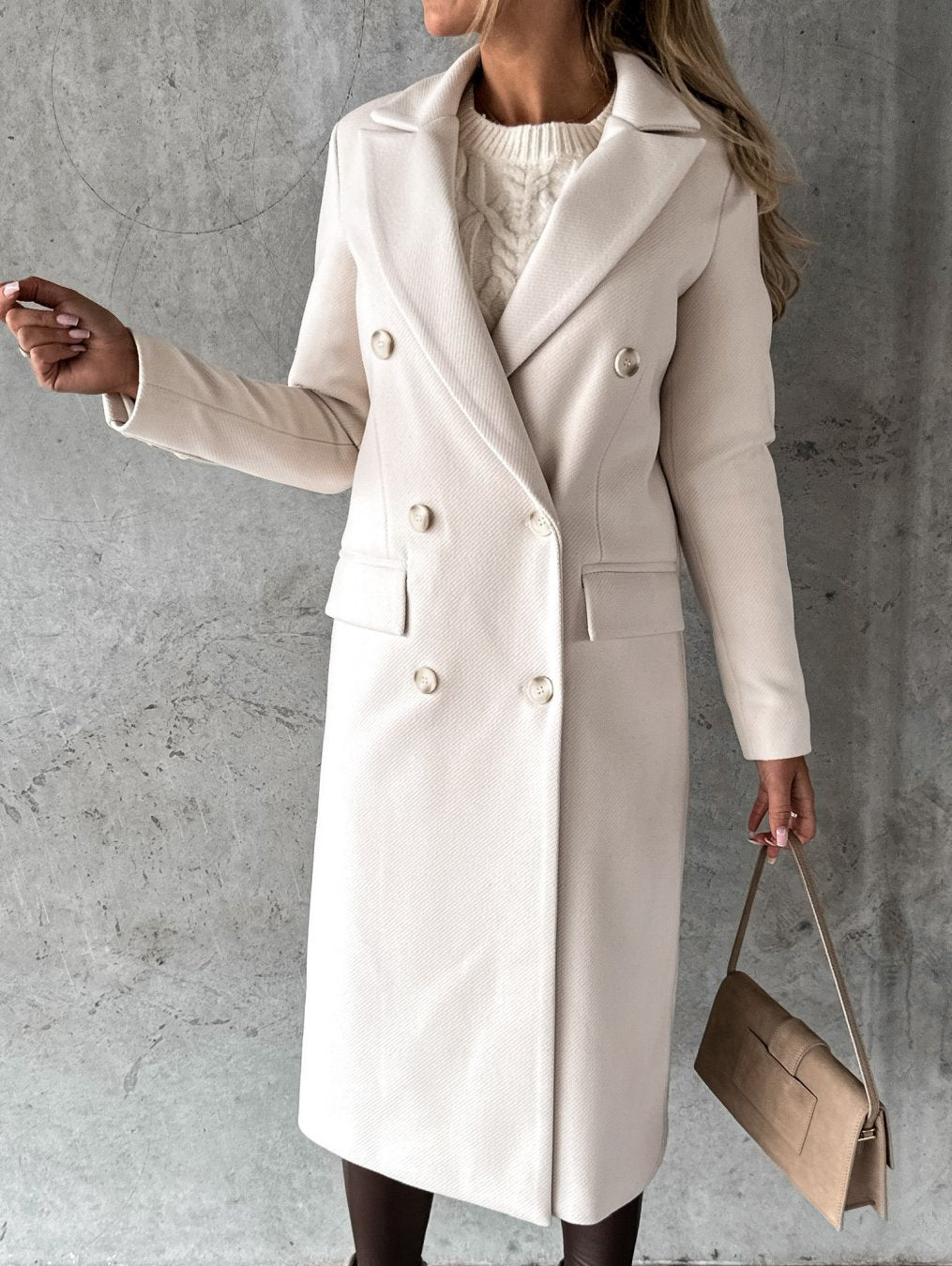 Wintermantel Damen | Tailliert & Zweireihig 4