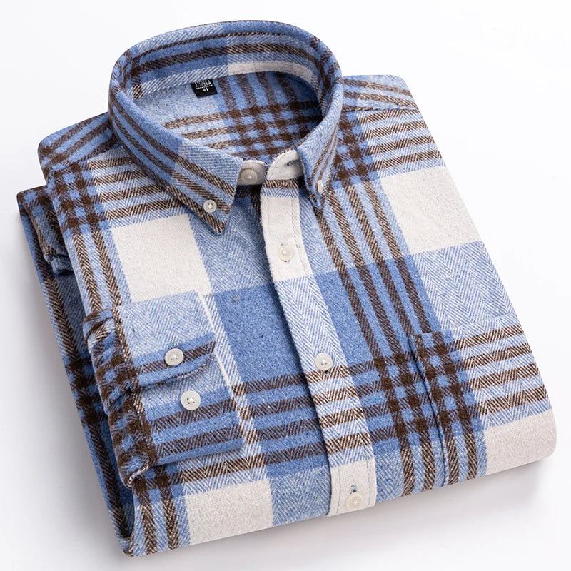 Flanellhemd Herren Kariert | Weich & Warm für lässigen Style 4