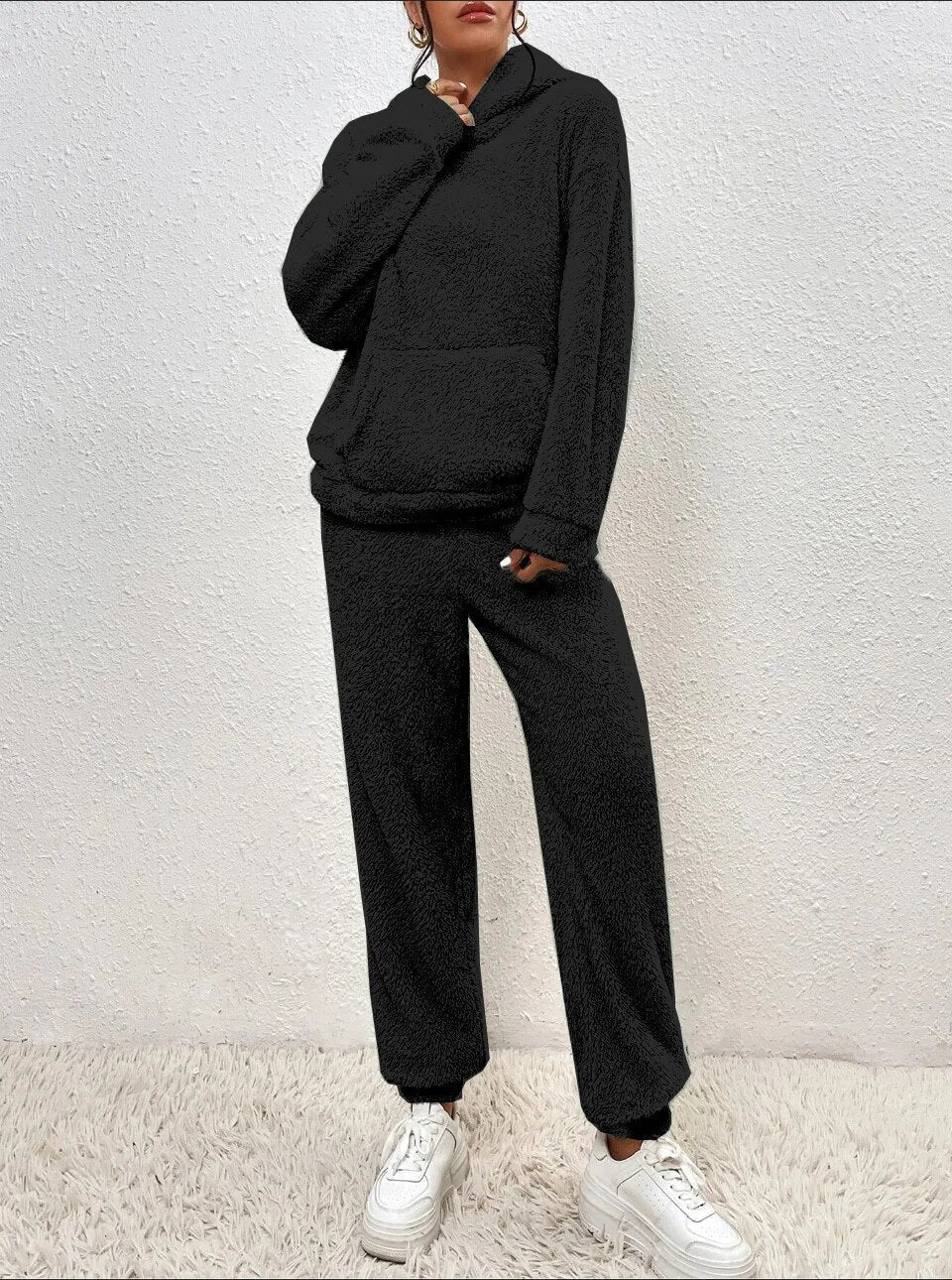 Pullover-Set Damen | Zweiteiliges Loungewear Outfit 9