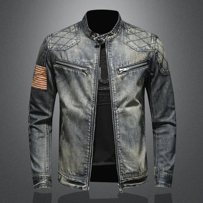 Herren Heritage-Jacke Atmungsaktiv Strukturierte Passform 3