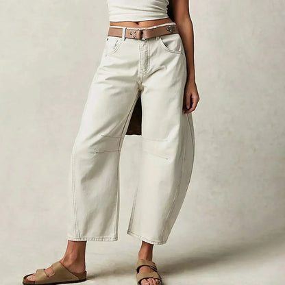 Damen Ausgestellte-Bein Jeans Dehnbar Stretch Taschen Reißverschluss 4